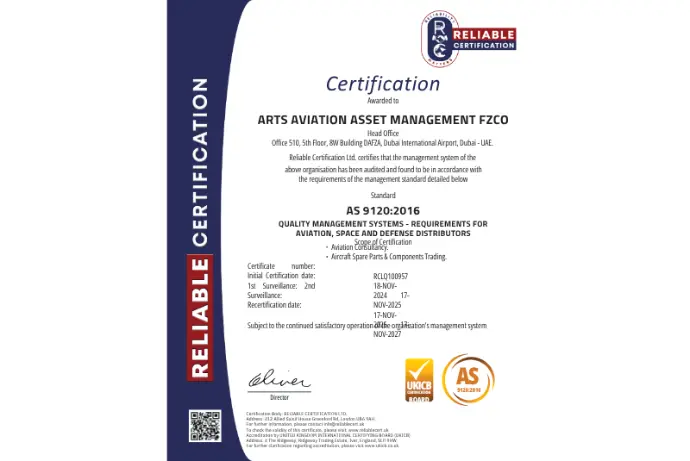 AS 9120 certificate AS 9120 certificate